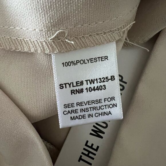 THE WORKSHOP Pleated High-rise Trousers - Picture 6 of 8